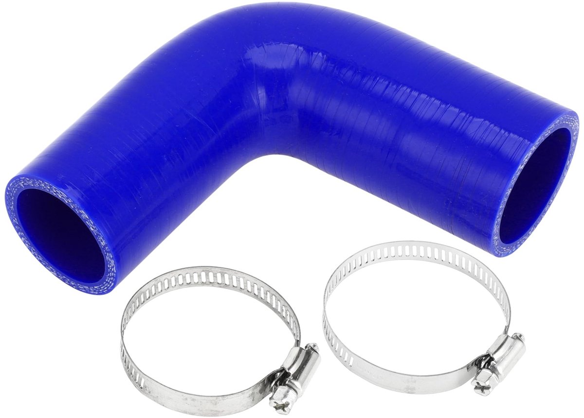 JHUBERS- Siliconen Slang 90 Graden - Auto Slang - Koelvloeistof Slang - Binnendiameter 38/42 mm - Lengte 102 mm - Bestand tegen Hoge Temperaturen - Koelslang