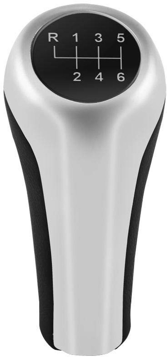 JHUBERS- Schakelpook 6 Speed - Pookknop Universeel - Rubber - Compatibel met E30/E32/E36/E46/E39 - Eenvoudig te Vervangen - Zwart - Schakelpookknop