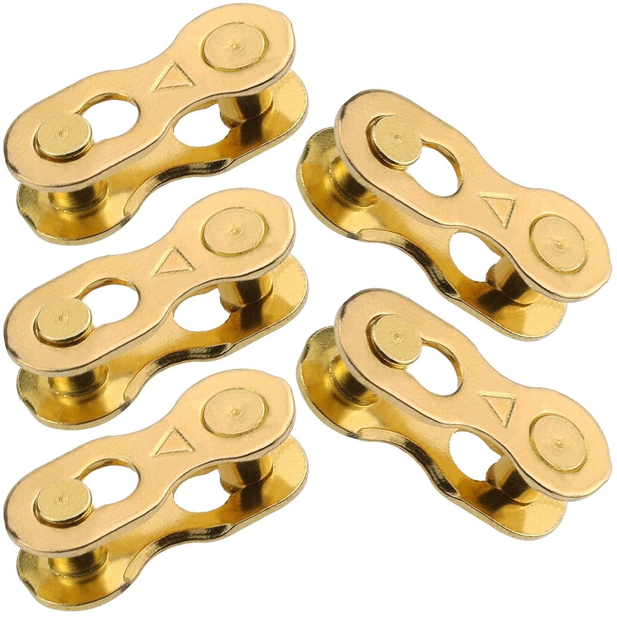 Dailygoods- Fiets Ketting Links 5 Paar - Geschikt voor 6/7/8 Snelheid - Mangaanstaal - Duurzaam - Antiroest - Glad Oppervlak - Kettingschakels