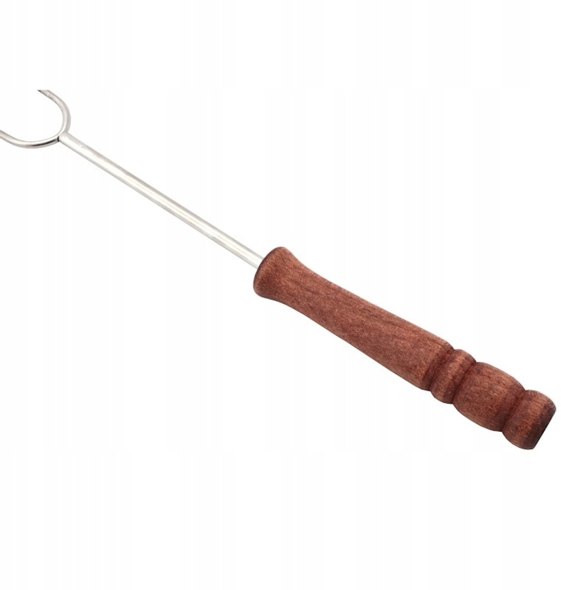 Dubbele roestvrijstalen spiesjes voor barbecue en kampvuur - 53 cm