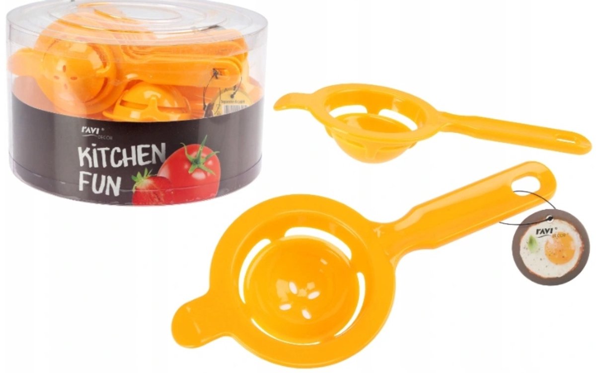 Eierscheider Geel en Wit - Keuken Gadget