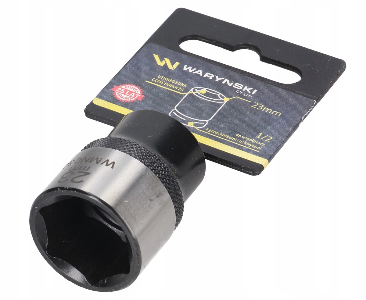 Waryński Dopslagsleutel 1/2" 23 mm Zeskant CrV Staal