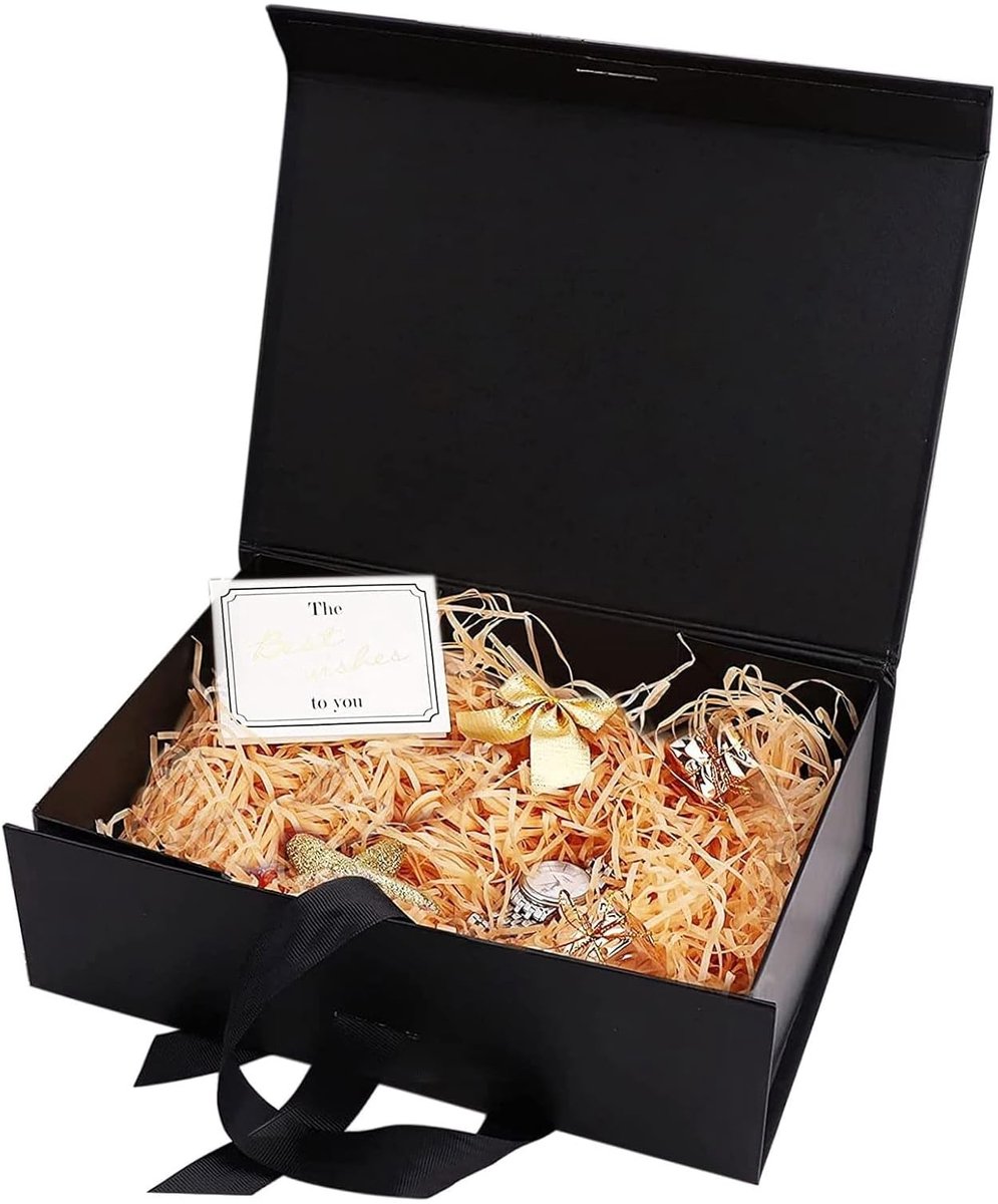 Dailygoods- Geschenkdoos met magneetsluiting - Premium geschenkdoos - Decoratief - Voor verjaardag/jubileum - Luxe verpakking - Afmetingen 21 x 17 x 7 cm - Cadeauverpakking