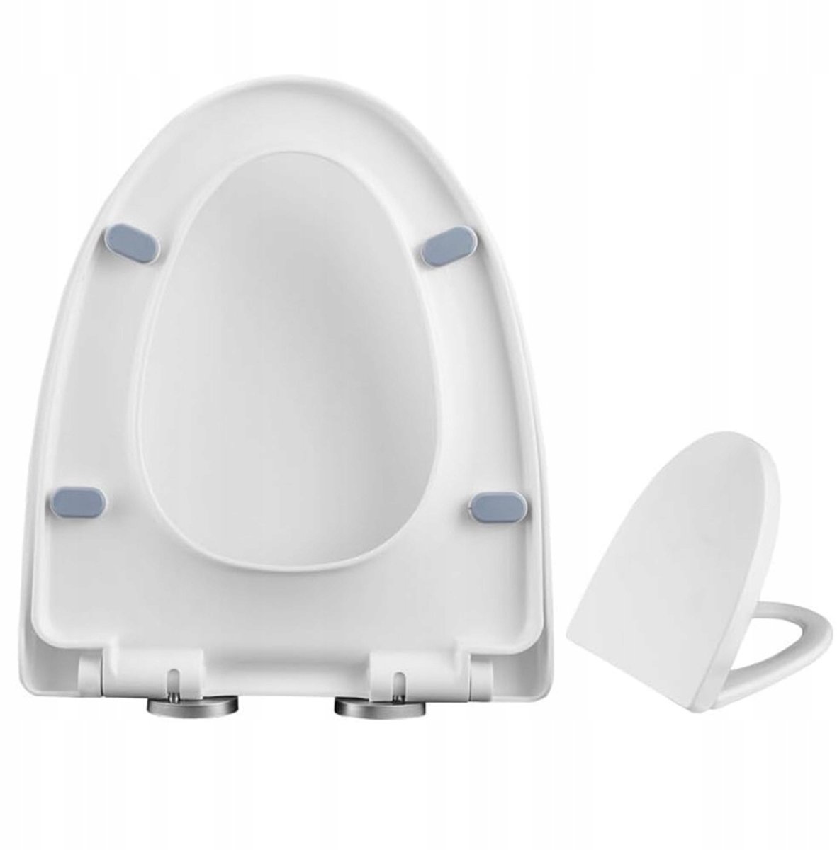 Zittoilet V-vorm Soft Close 36x45cm Wit