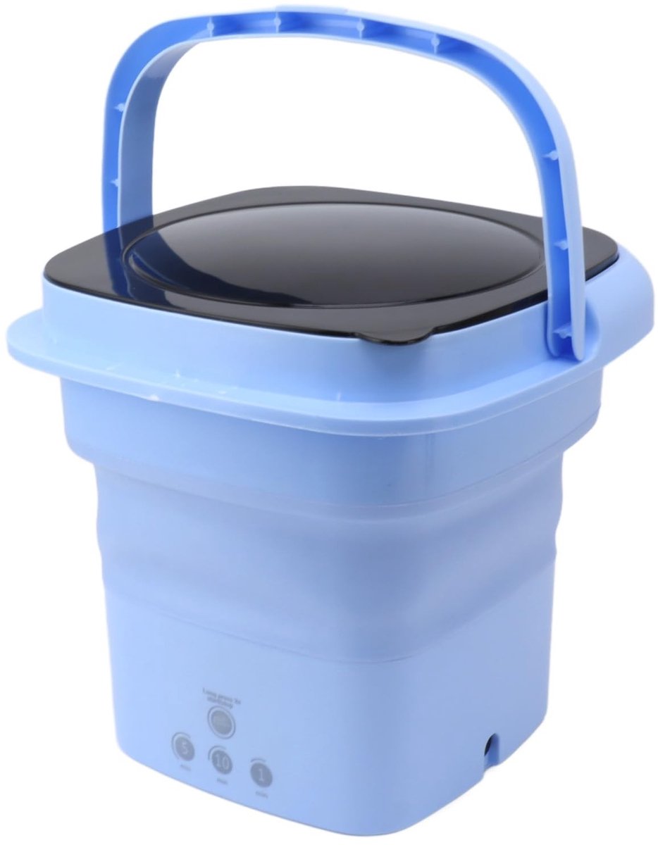 Dailygoods- Wasmachine Opvouwbaar - Draagbaar - Hoge Snelheidsmotor - Lichtgewicht - Multifunctioneel - Grote Capaciteit - Draagbare Wasmachine