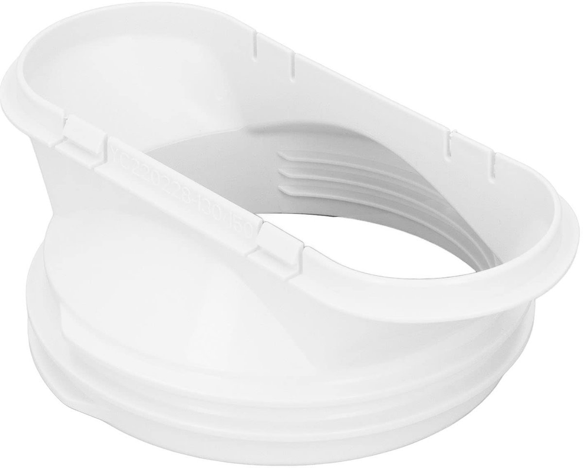 Allecto - Airconditioning - Afvoerslang - Verbindingsstuk - Rood - Slangadapter - Draagbare mobiele airconditioning - 150 mm