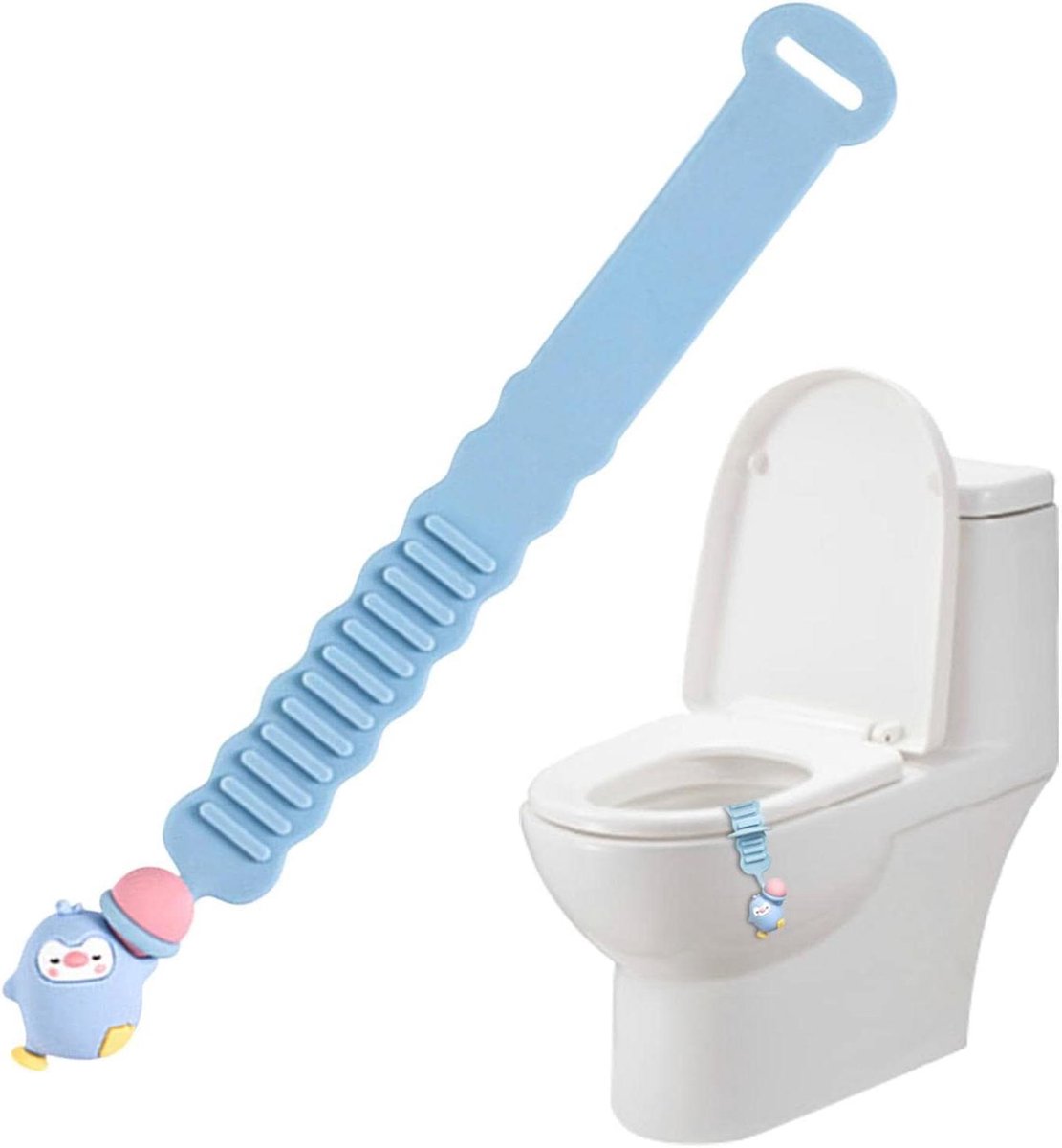 Toiletstoelverhoger - Zitdeksel Lifter - Hygiënisch Gebruik - Afneembaar Ontwerp - 23 x 3 cm - Vrolijke Dierenprint