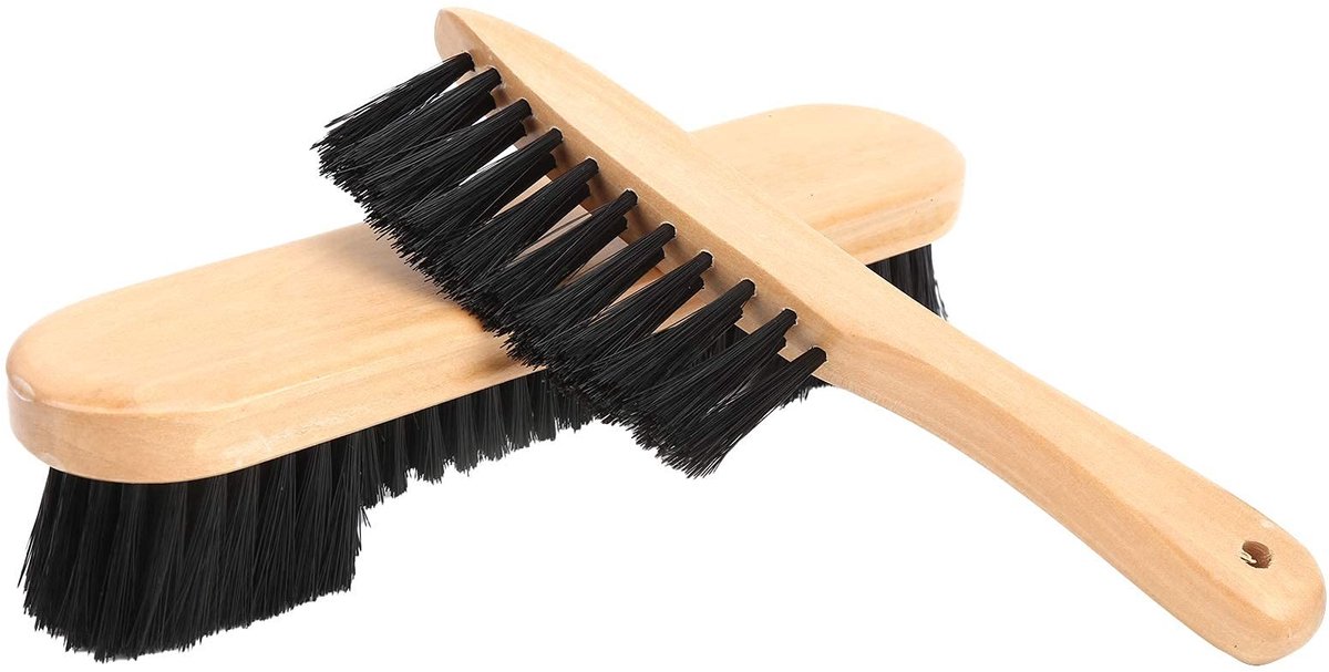 SOUQONE - Pooltafelborstel - Pooltafelreinigingsset - Ideaal voor biljarttafels - Houten 8,5 inch borstel - Zachte borstelharen - Verbeter prestaties