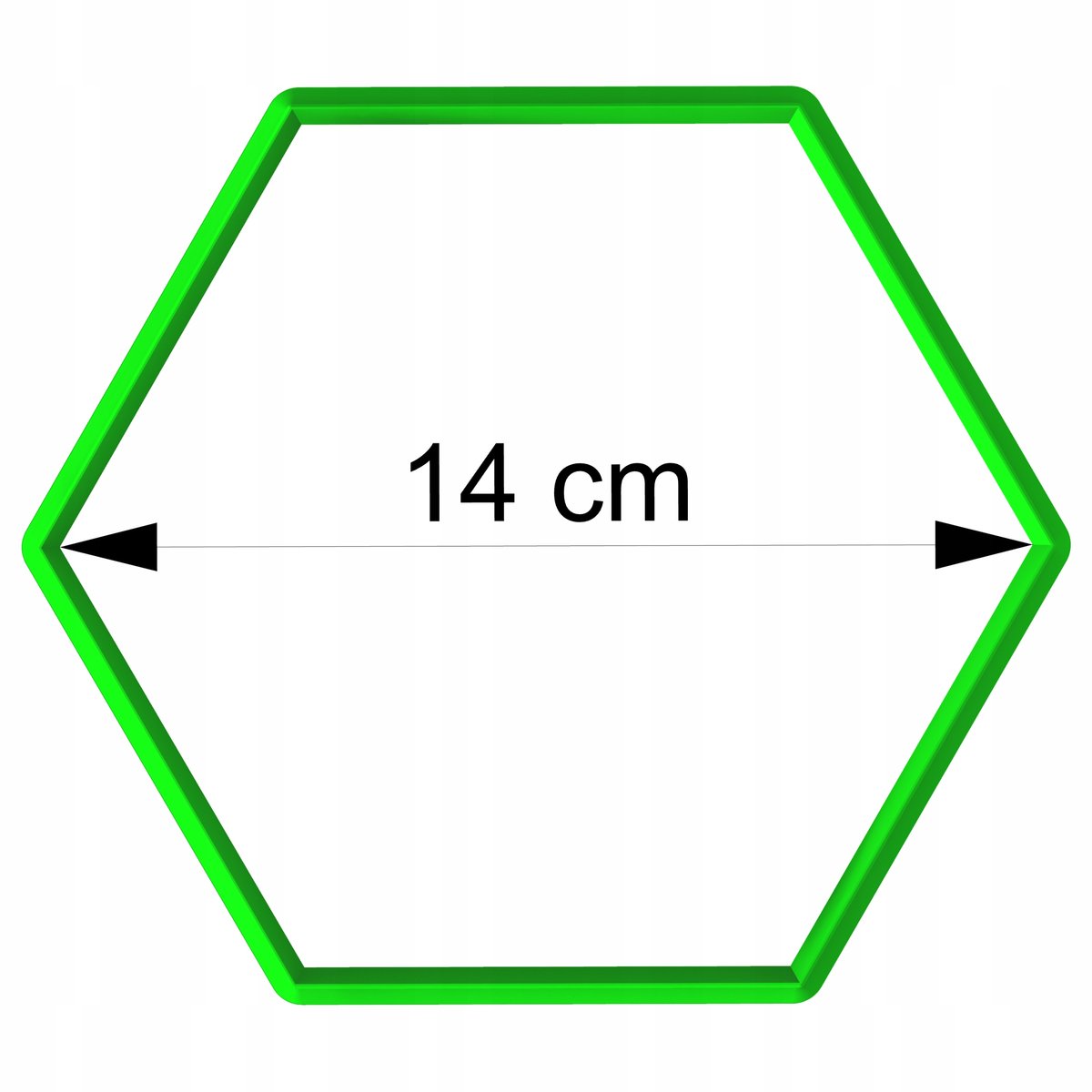 Cookie Master Zesthoek Vorm 14cm - Geometrische Koekjesvorm