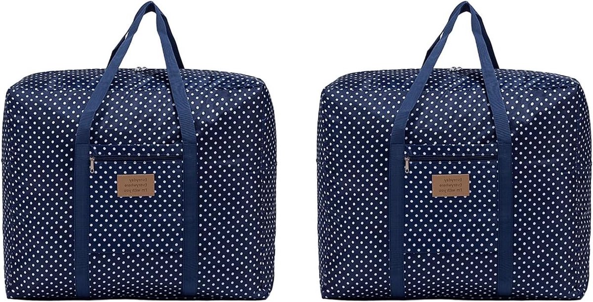 Opbergzakken Kleding - Reisorganizer Opbergdoos - Ruimte Besparen - Waterdicht Duurzaam Materiaal - 50 x 40 x 25 cm - Grijs