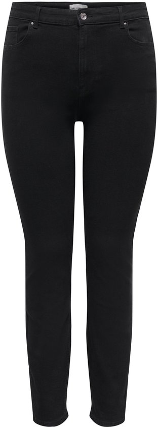 Zwarte skinny jeans met hoge taille.