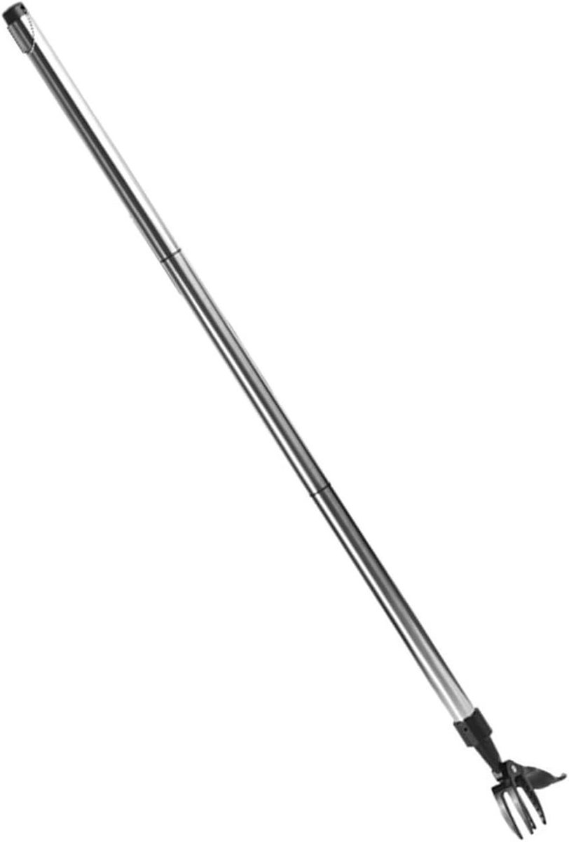 Onkruidtrekker staand - Wiedeg Hulp - Tuinonderhoud - Buigvrij werken - 94 cm - Zilver
