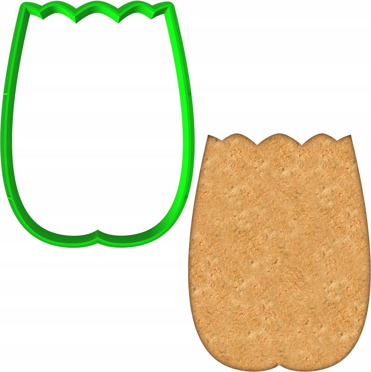 Koekjesvorm Bloem - Pasen & Valentijn - 8cm