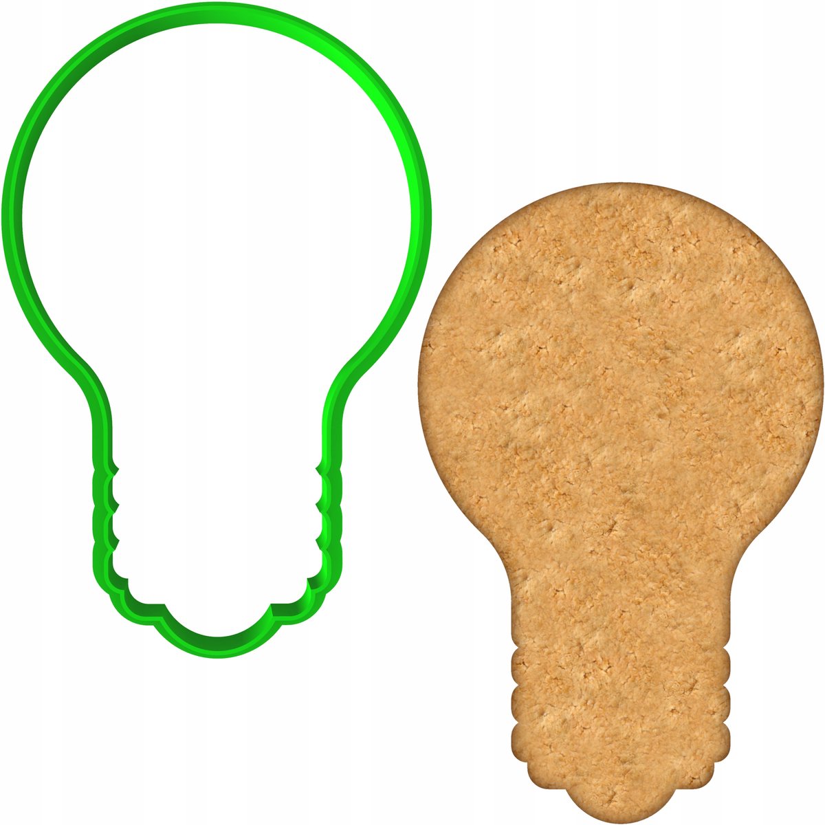 Koekjesvorm "Lichtbol" 12cm - Perfect voor koekjes en peperkoek
