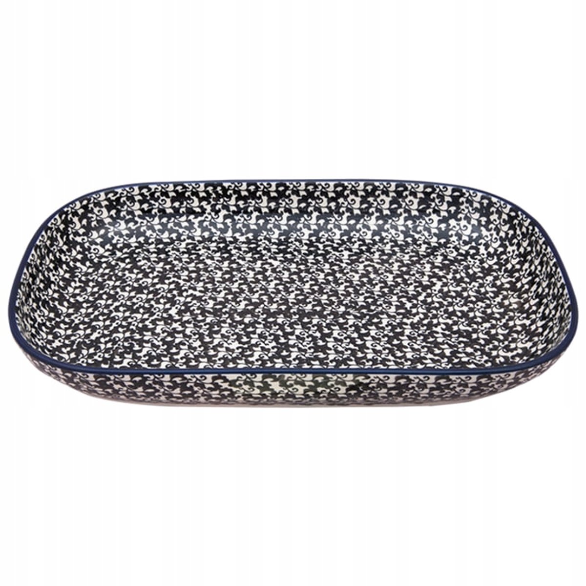 Ovale Ovenschaal 33 cm Bolesławiec Keramiek - Handgemaakt