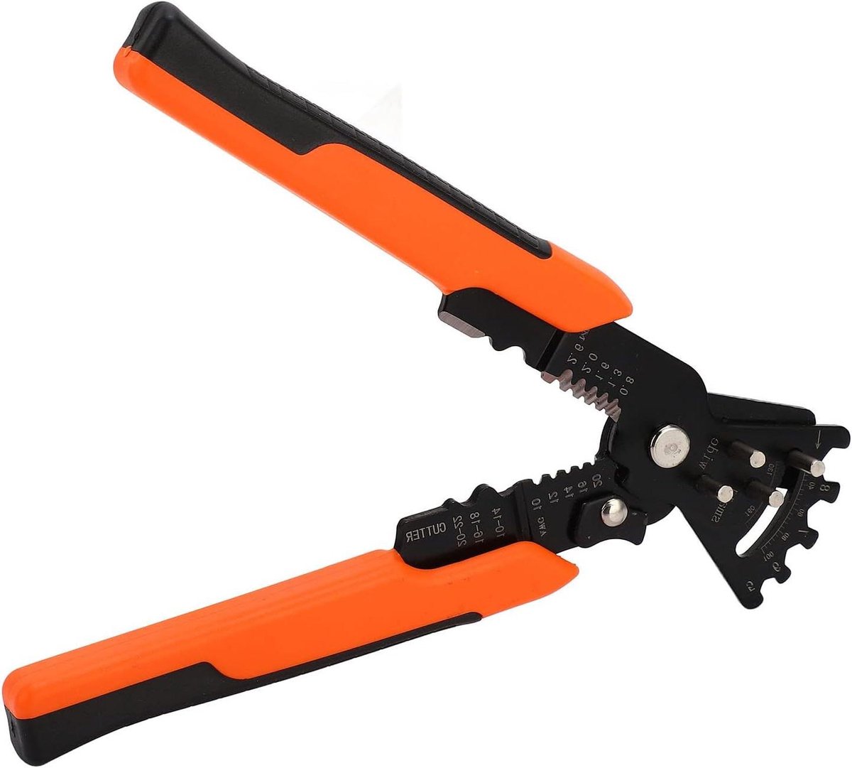 Kabelstriptang - Multifunctioneel Gereedschap - Draad Bewerken - Geïntegreerde Sleutel - Ergonomisch Handvat - Oranje