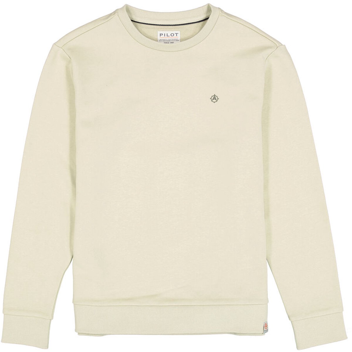Pilot Heren Sweater Groen - Maat M