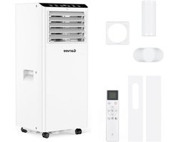 Mobiele airco - Verkoeler - Ruimte koelen - 5 functies in 1 - 7000 BTU - Wit