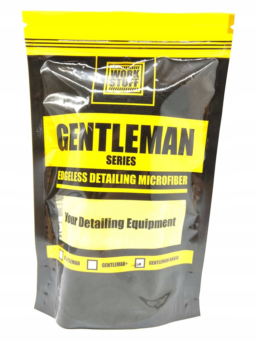 Work Stuff Gentleman Basic Microvezeldoek Geel 350GSM 40x40cm