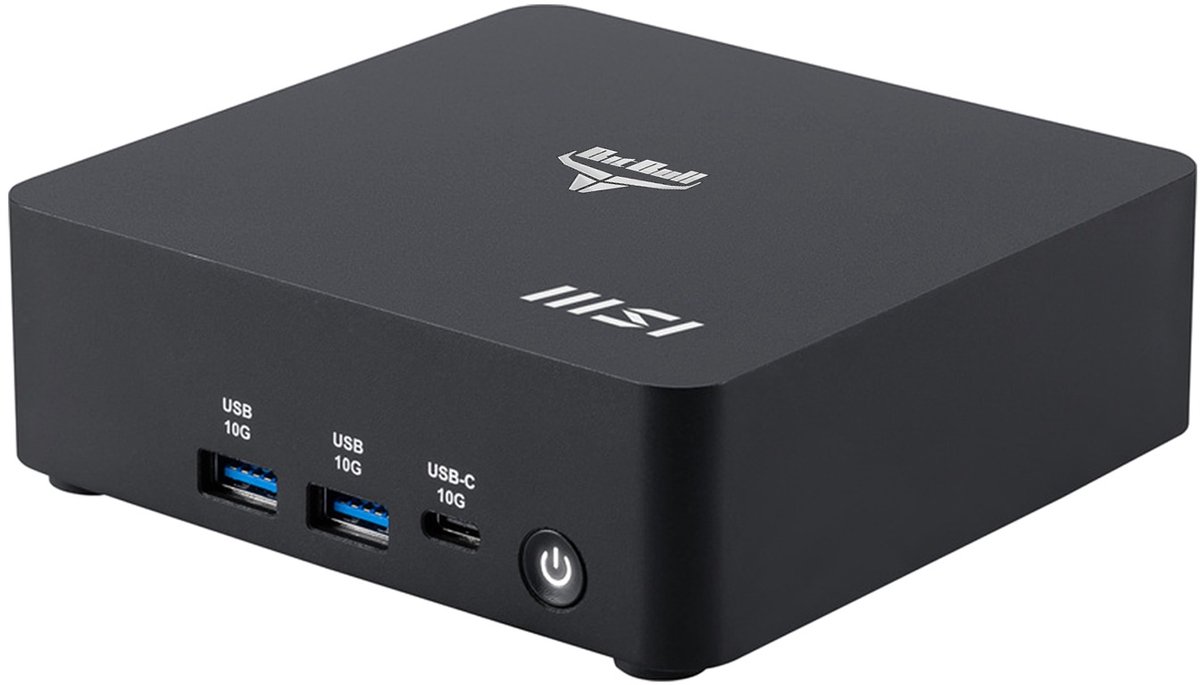 Intel Ultra 7 NUC Mini Desktop PC Inclusief - 64GB RAM - 2TB SSD - 155H@1.4-4.8GHz - WIFI 6E - LAN 2.5Gbps - 2x HDMI - 2x Thunderbolt 4 thumbnail 2