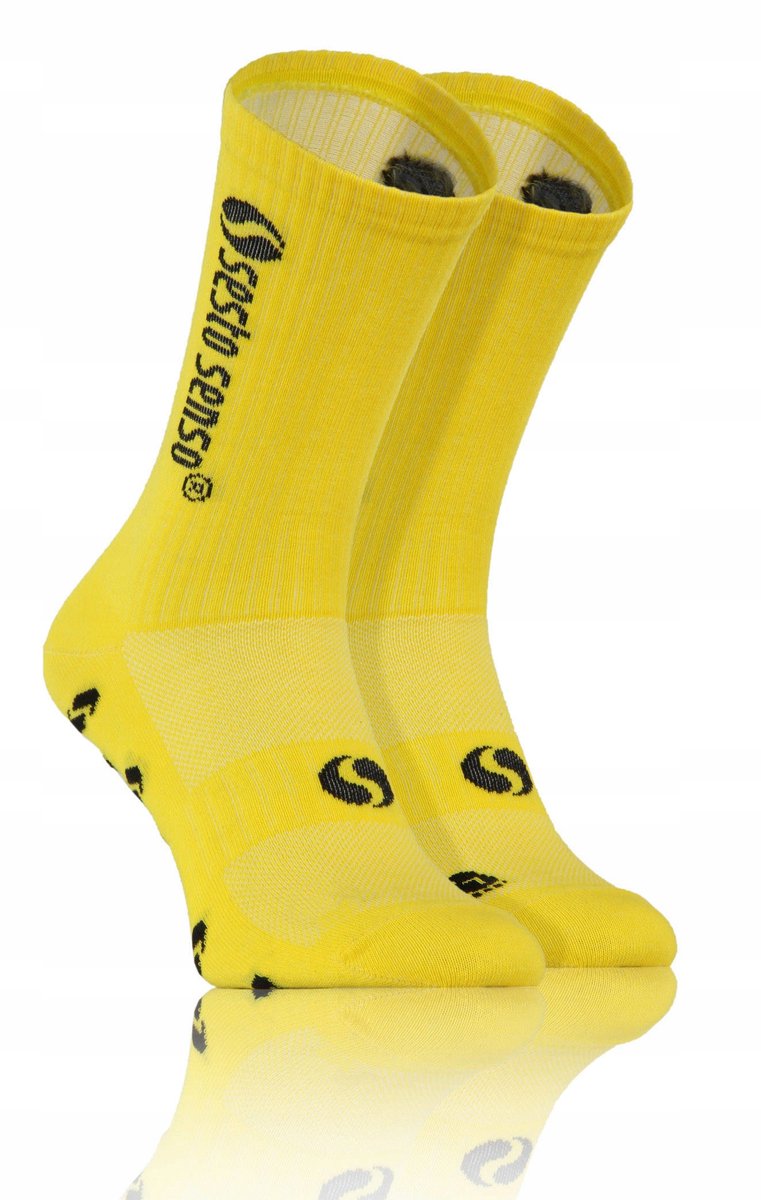 Sesto Senso Sport Sokken Geel - Vaak & Comfortabel