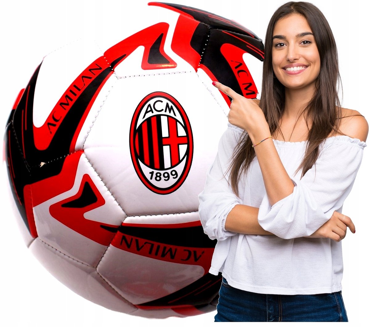 AC Milan Voetbal Maat 5 - Officiële Licentie - Ideaal voor Training