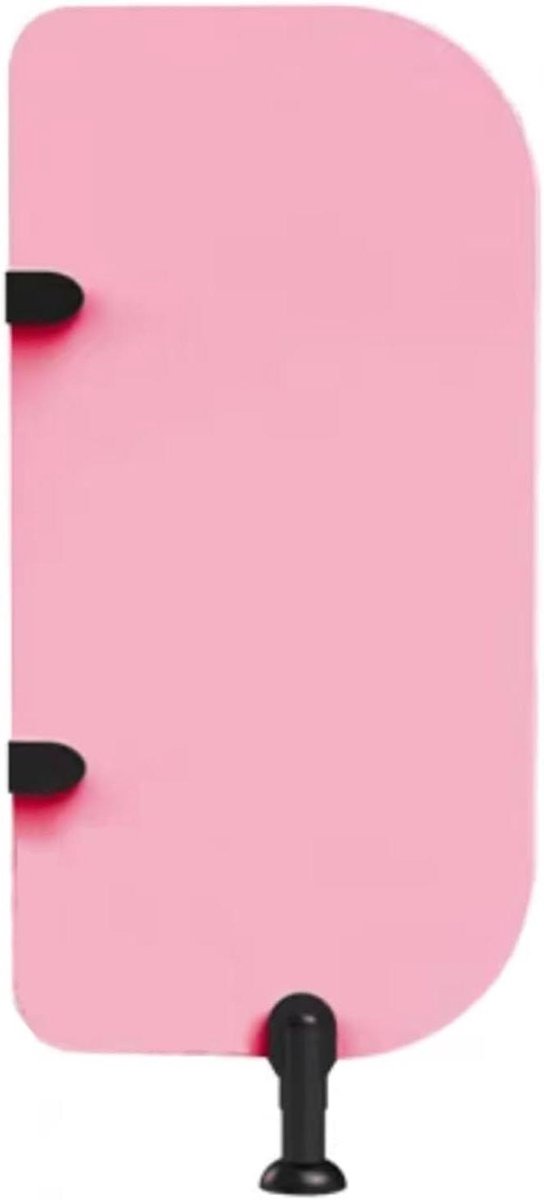 Urinoir Scheidingswand - Ruimteverdeler Toiletten - Privacy Beschermen - Vrolijk Cartoon Design - 60 x 40 cm - Roze