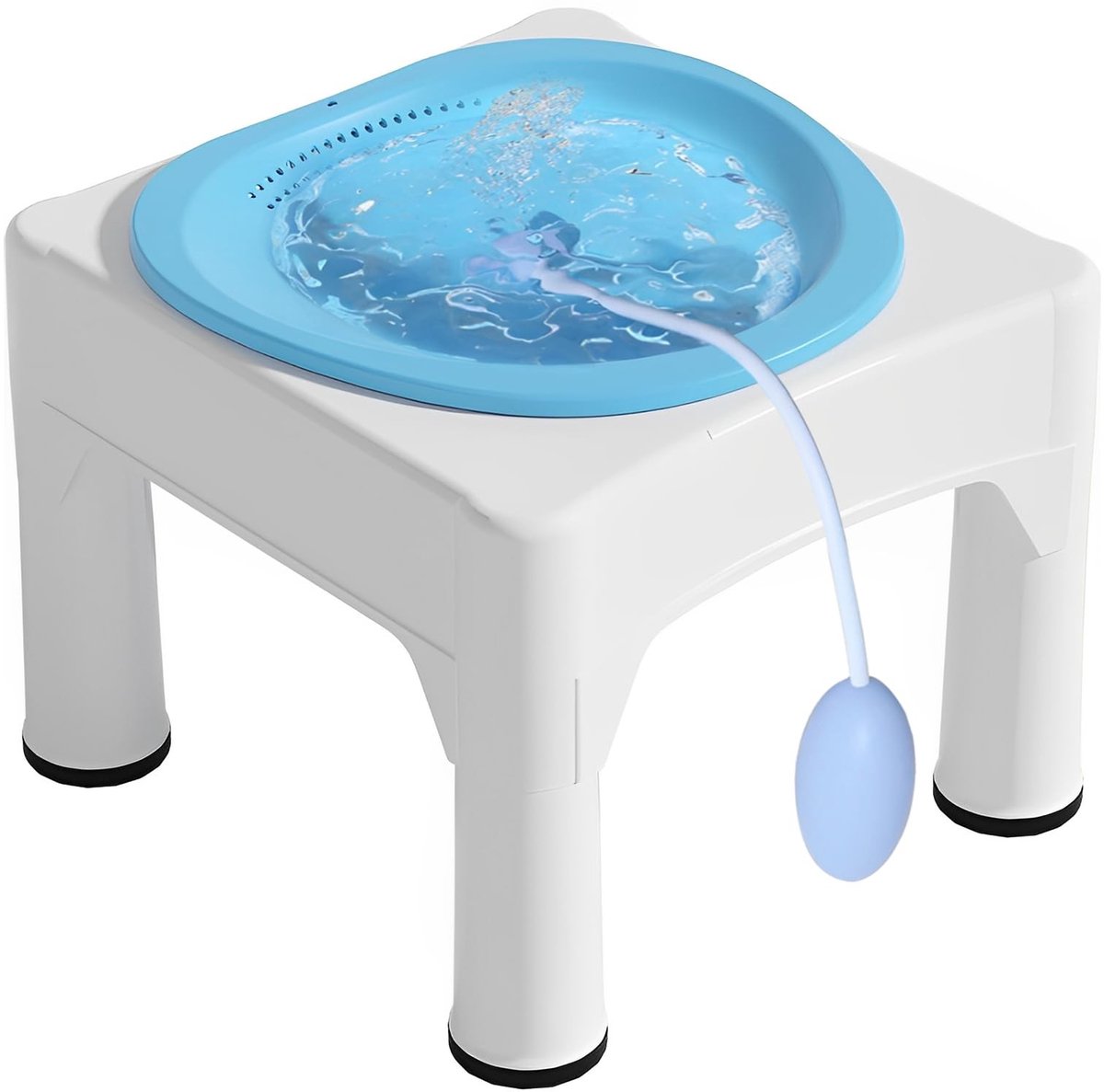 Dailygoods- Zitbad Draagbaar - Postpartumverzorging - Aambeienverlichting - Bidetfunctie - Eenvoudige Opslag - Inclusief Spoelslang - Zitbadkuip