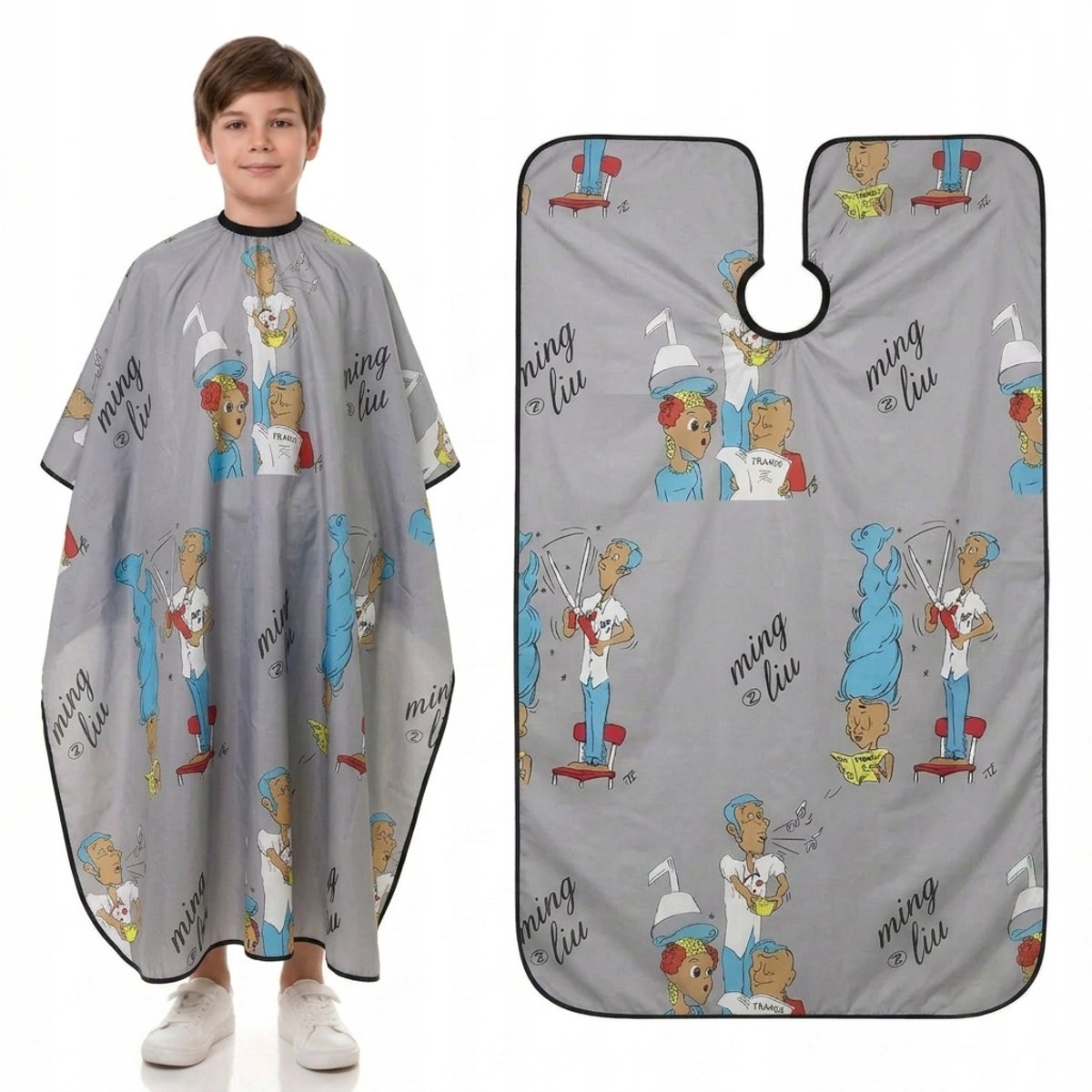 Kinder Barberscape Groot 75x115cm - Professionele bescherming