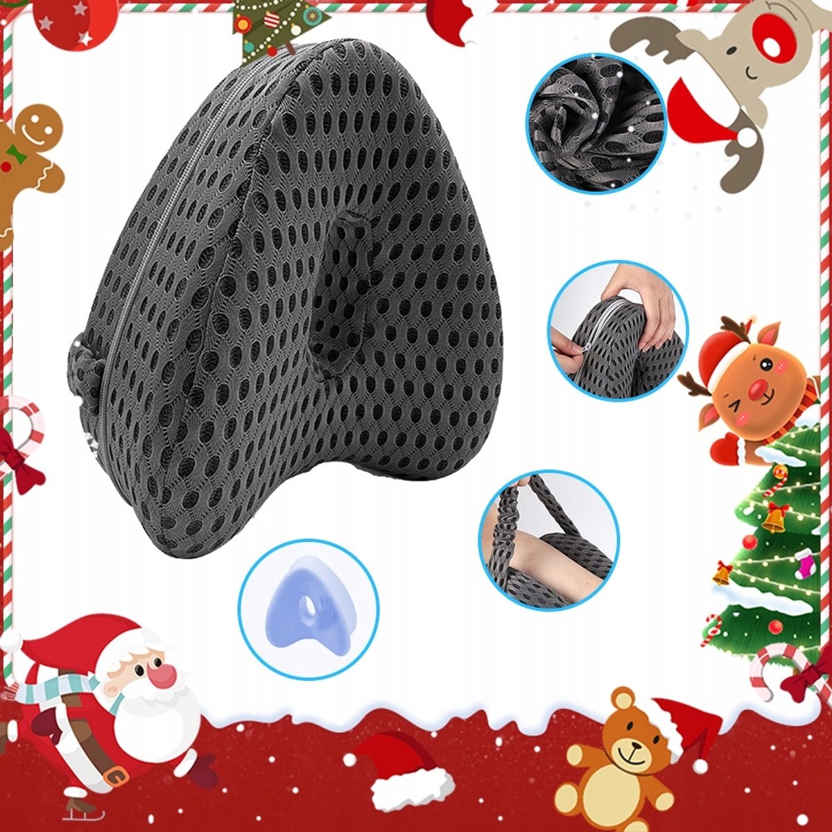 Orthopedische Kussen Tussen Benen - Memory Foam voor Rug- en Heuppijn
