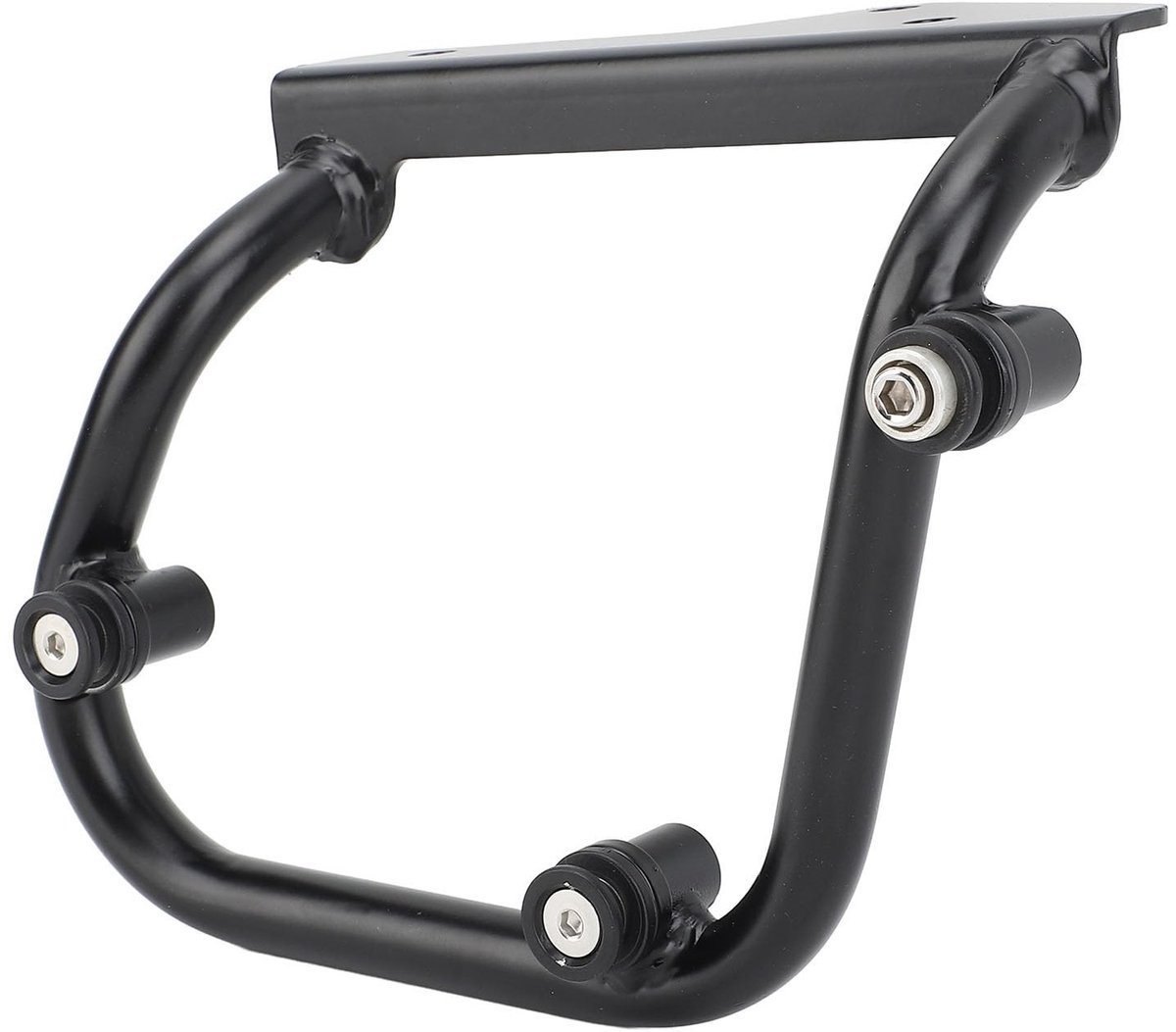 Dailygoods- Zadeltassteunrek 16 Mm - Bagagerek Motorfiets - Extra Opslagruimte - Duurzaam - Geanodiseerde Afwerking - Onmisbaar Accessoire