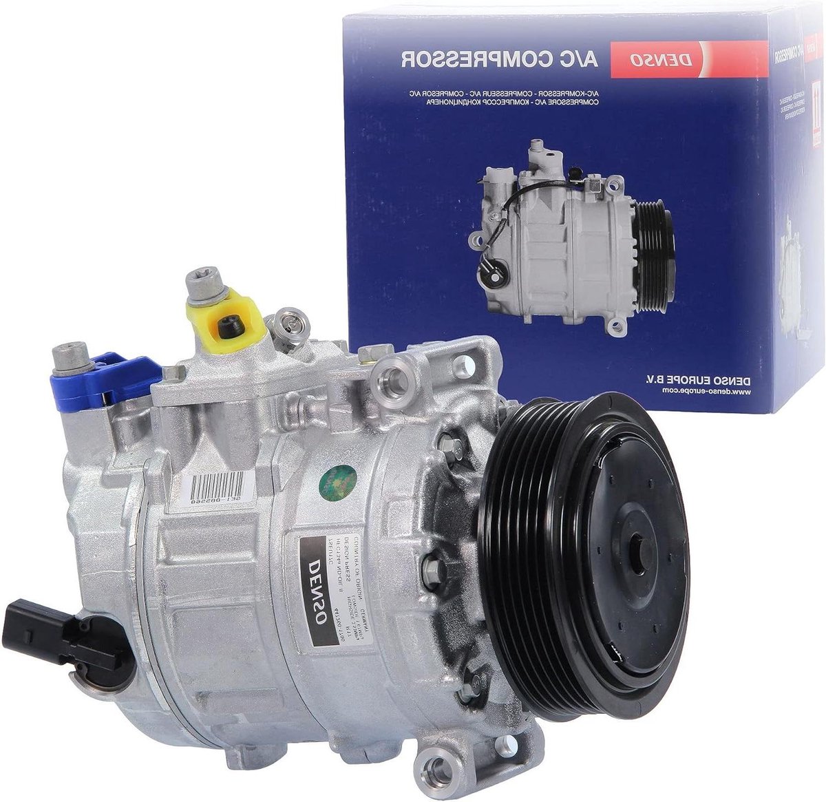 Airconditioning Compressor - Koelcompressor AC - Auto Onderhoud - Specifieke Toepassing - 32x22x29 cm - Zilver