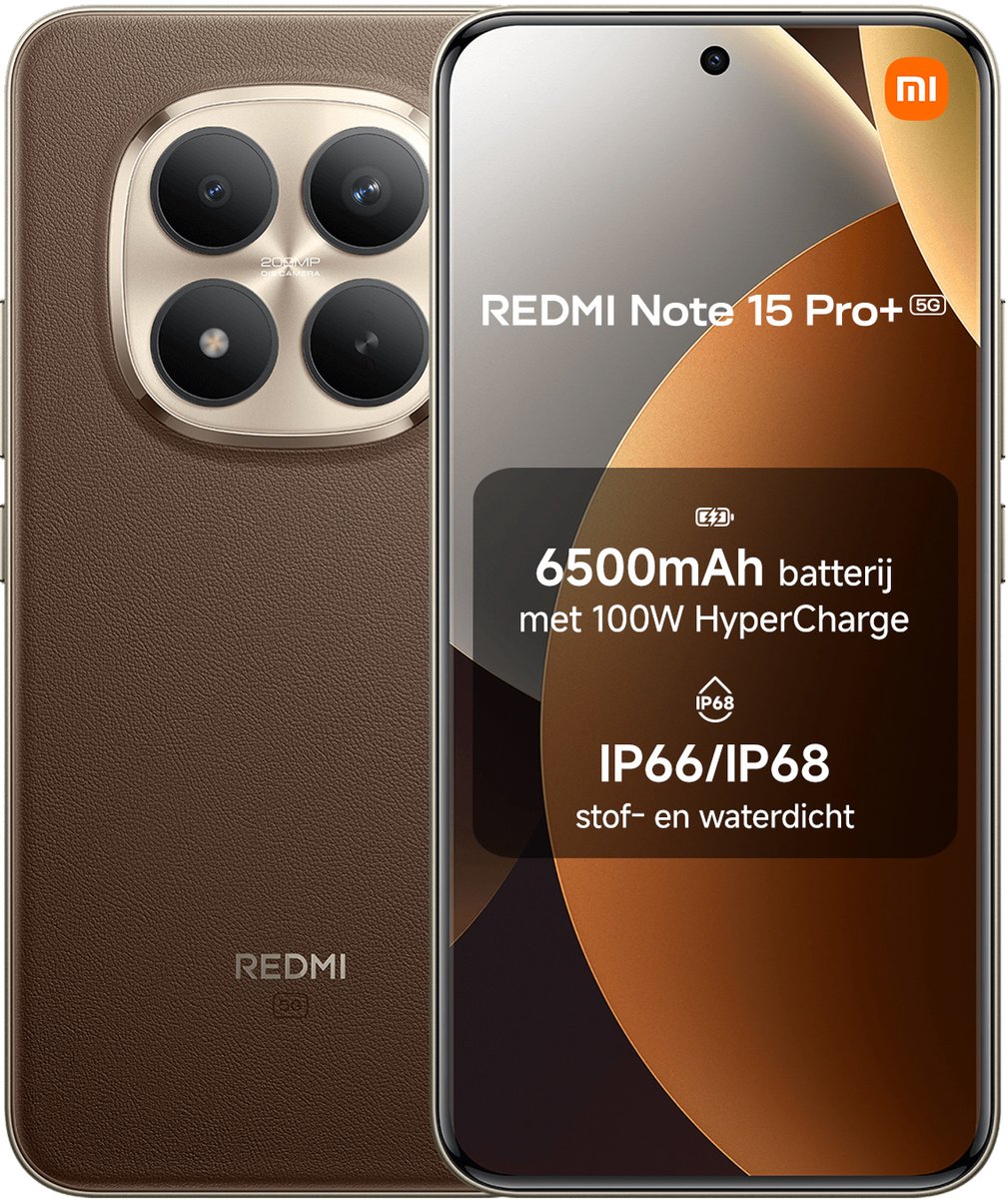 Redmi Note 15 Pro+ - 5G - 8GB/256GB - Bruin