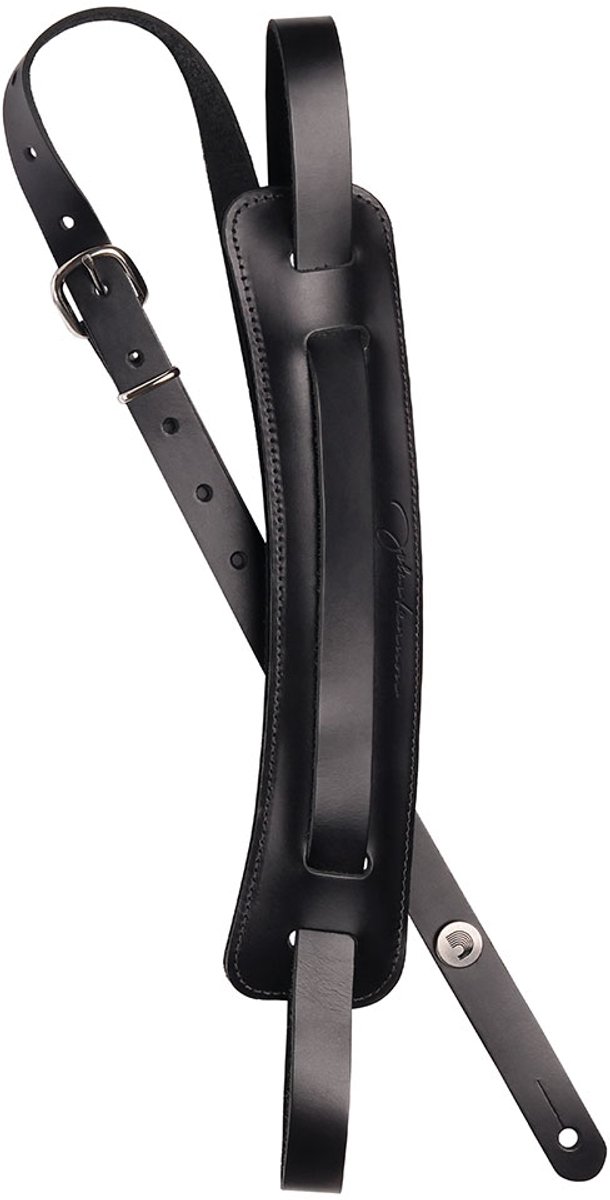 D'Addario 19JL00 John Lennon Selmer Strap Signature Gitaarband Zwart