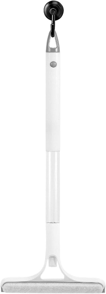 Reinigingswisser - Trekker - Streeploos Schoonmaken - Geïntegreerde Spray - 58 x 21.5 cm - Wit