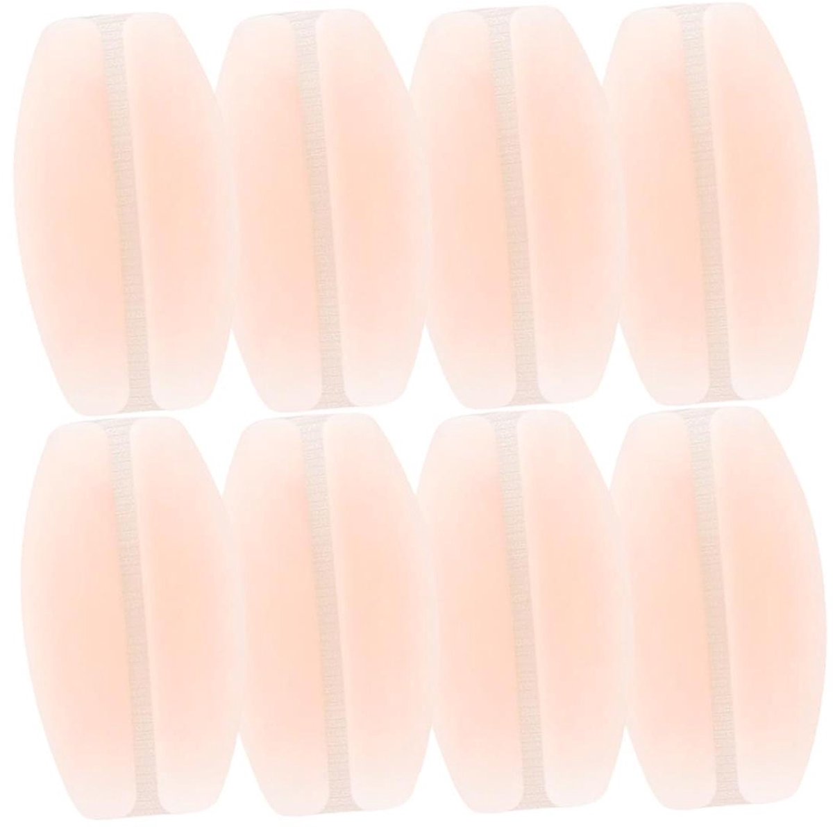 Schouderpads - Band Kussentjes - Pijnloze Ondersteuning - Zelfklevend Ontwerp - 9x5x0.2CM - Beige