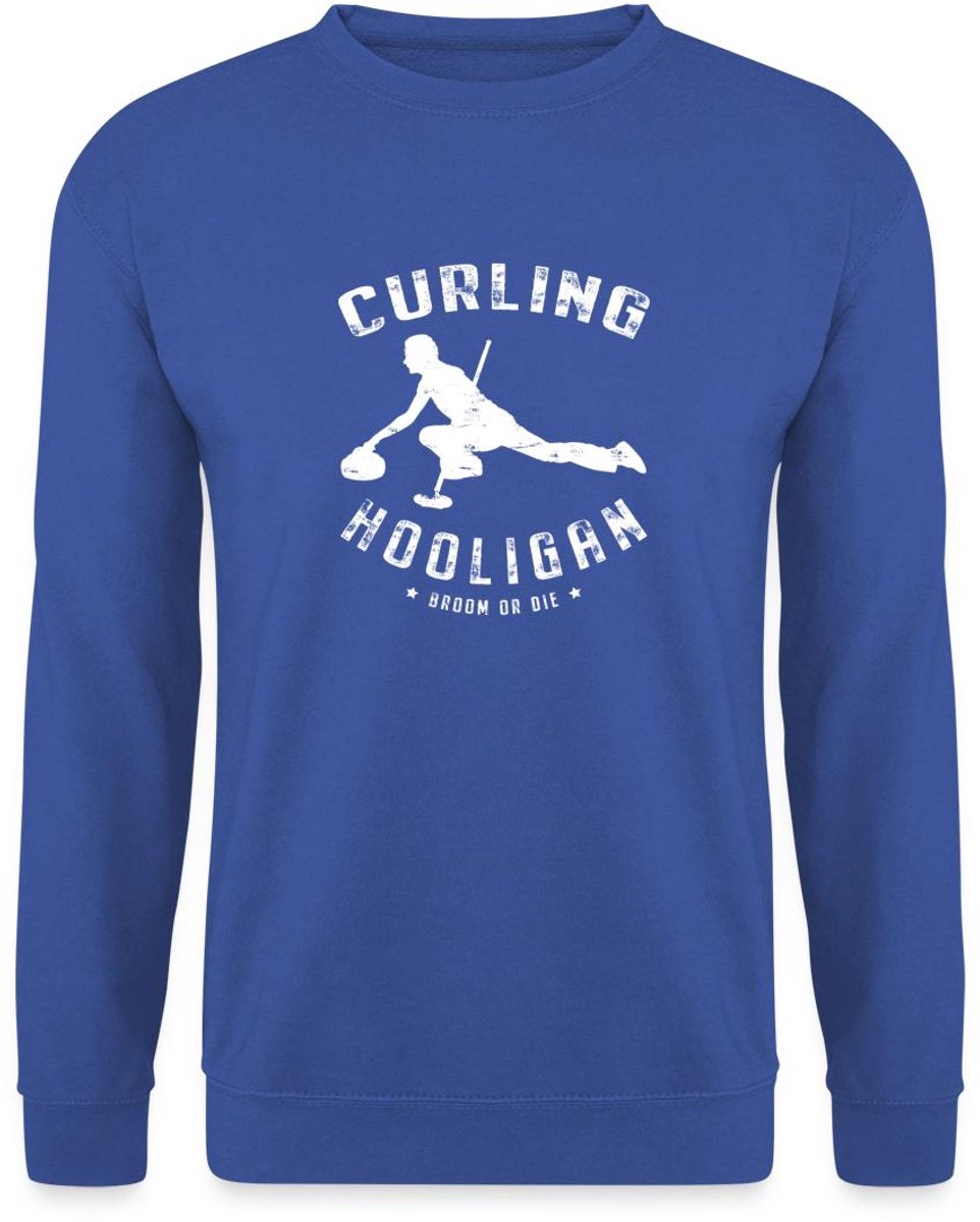 Curling Hooligan Grappig Sweater Heren