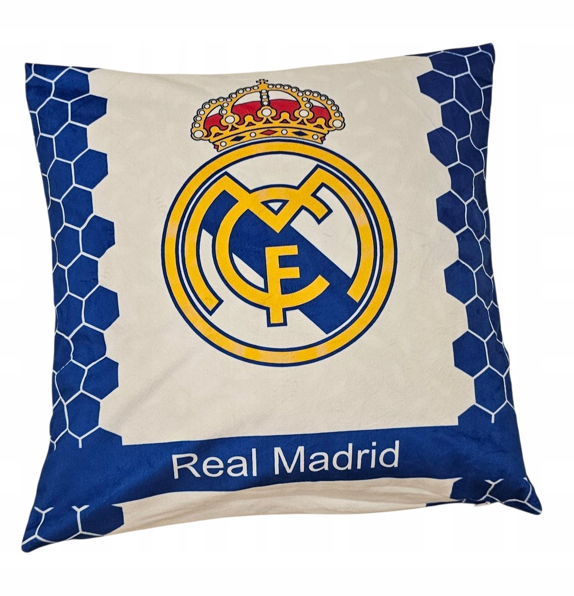 Real Madrid Kussensloop 40x40 cm LALIGA FLUWEEL