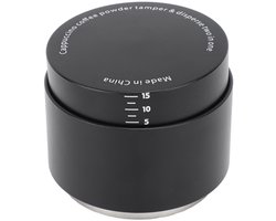 Dailygoods- Koffieverdeler Verstelbare Hoogte 53 Mm - Koffiedispenser - Koffiestamper - Roestvrij Staal - Professionele Dispenser - Eenvoudige Bediening