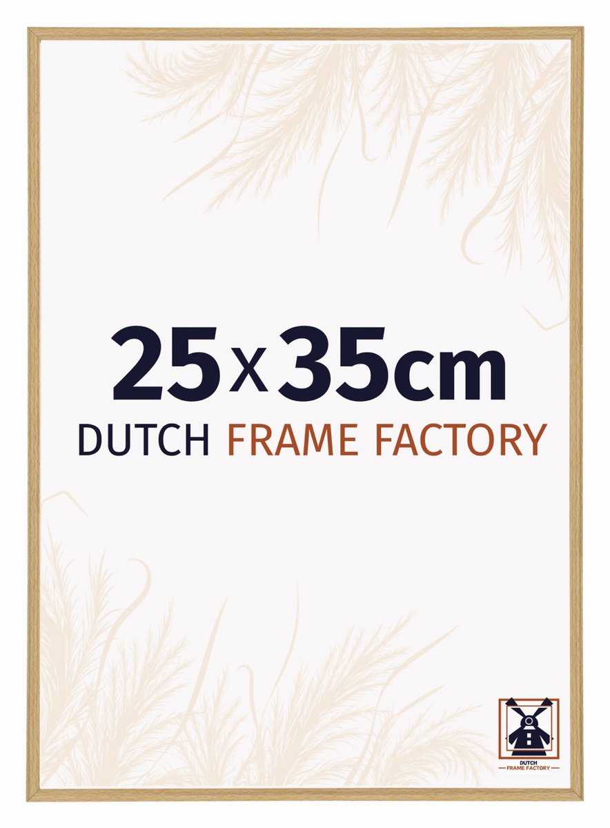 Dutch Frame Factory Fotolijst 25x35 cm - Kunststof - Beuken Licht - Angers
