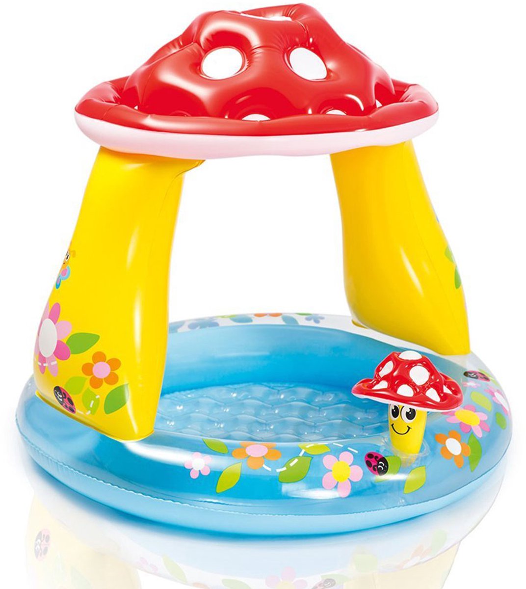 Intex Baby Opblaaszwembad Paddestoel- Ø 102 x 89 cm — afbeelding 6
