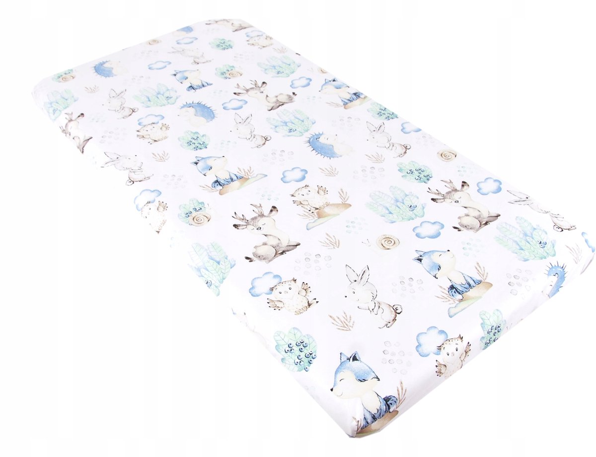 BabyLux Hoeslaken 70x140cm - Zachte 100% Katoen met Elastiek