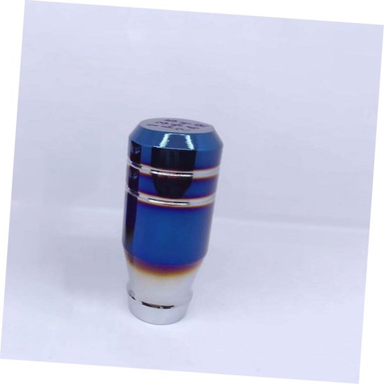 Pookknop Auto - Versnellingspook - Handgeschakeld Rijden - Aluminium Legering - 9x6x3cm - Zilverkleurig — afbeelding 2