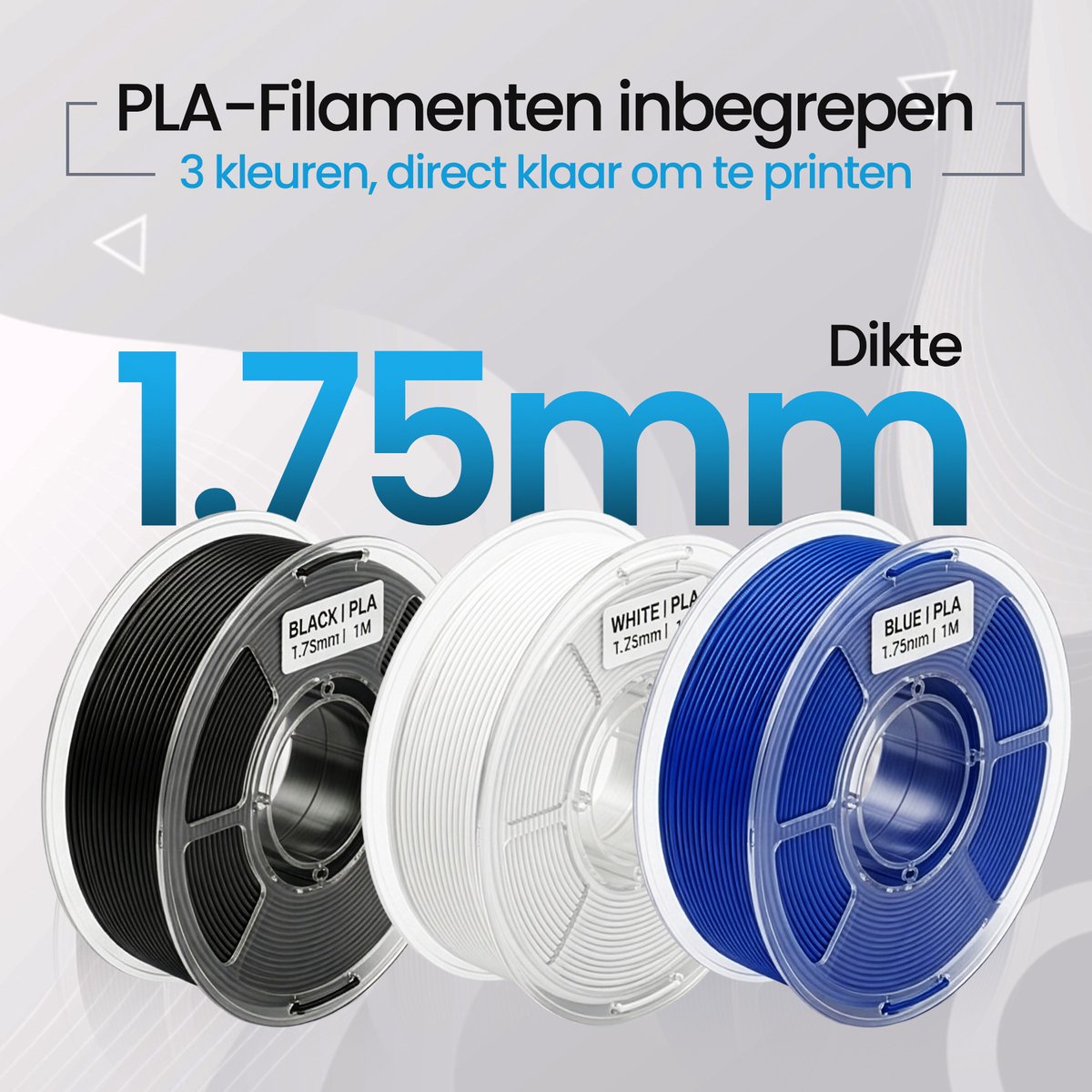 Asawa 3D Printer voor Beginners - Direct Printklaar - Compact en Stil - Inclusief PLA Filament — afbeelding 6