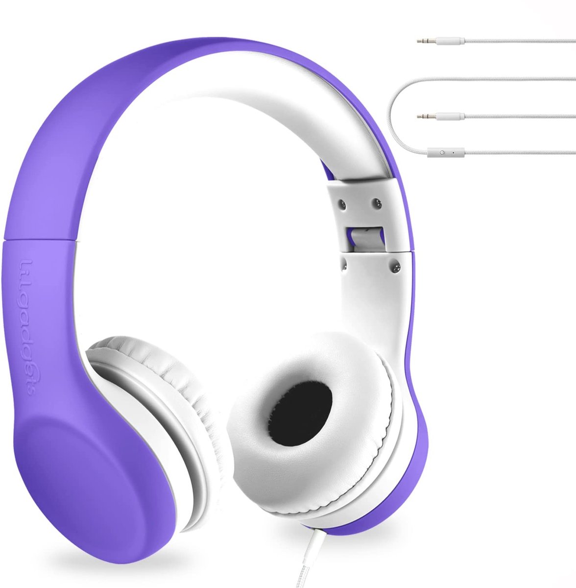 Allecto - Premium Headphones - Limited Volume - Ideaal voor kinderen - Violet - Veilig en comfortabel - Geschikt voor peuters en kleuters - Verbete...