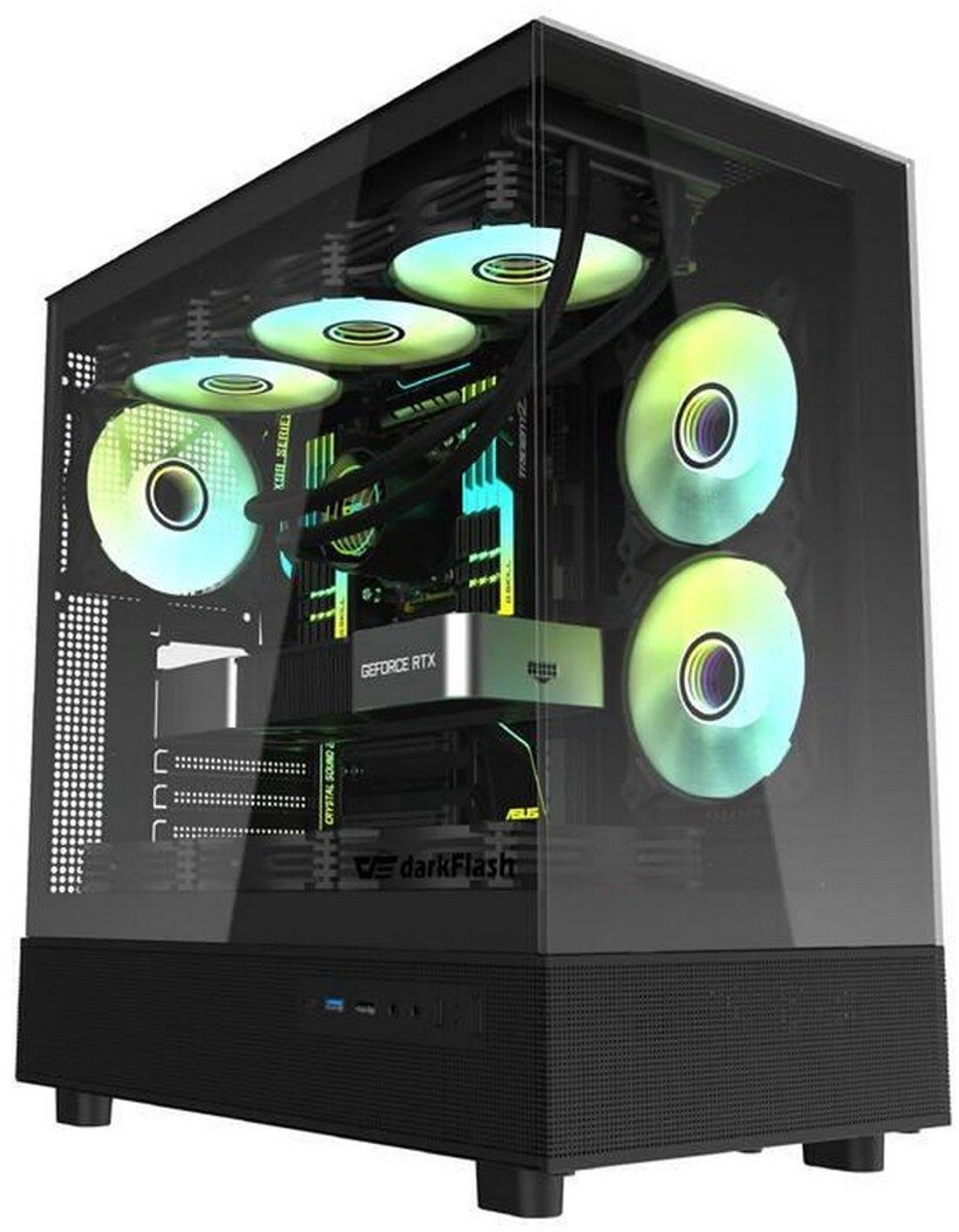 Darkflash - DPX90 Zwart - Computerkast