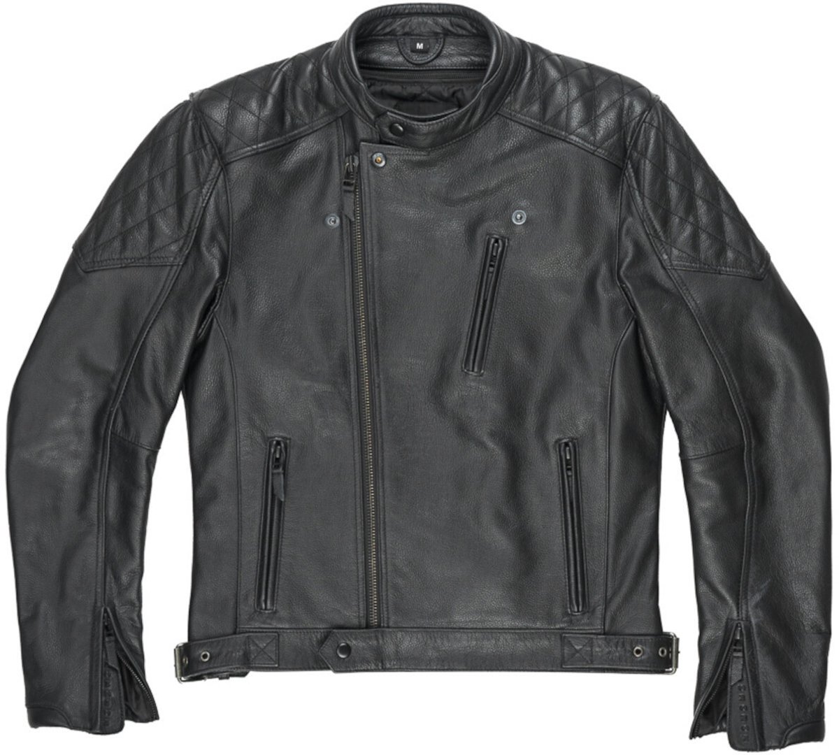 Pando Moto Twin Zwarte Leren Jas - Jas