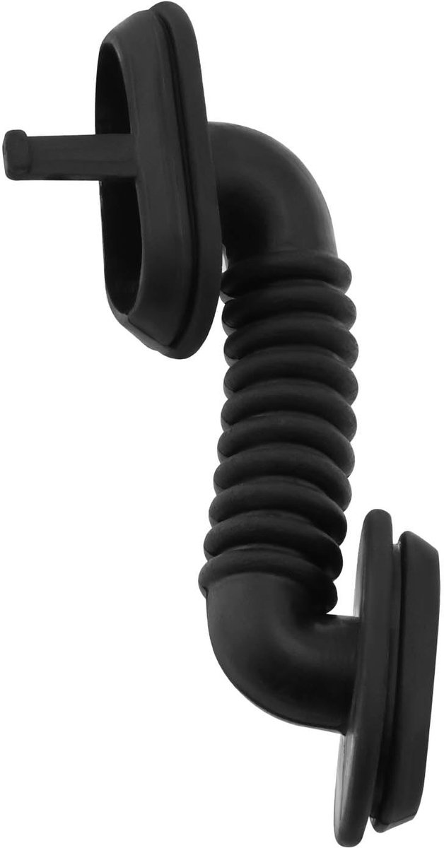 Allecto - Auto Kabelboom Beschermhoes - Rubber Draadbuis - Zwart - Achterklep Accessoire - 150mm - Geschikt voor Volkswagen en Audi