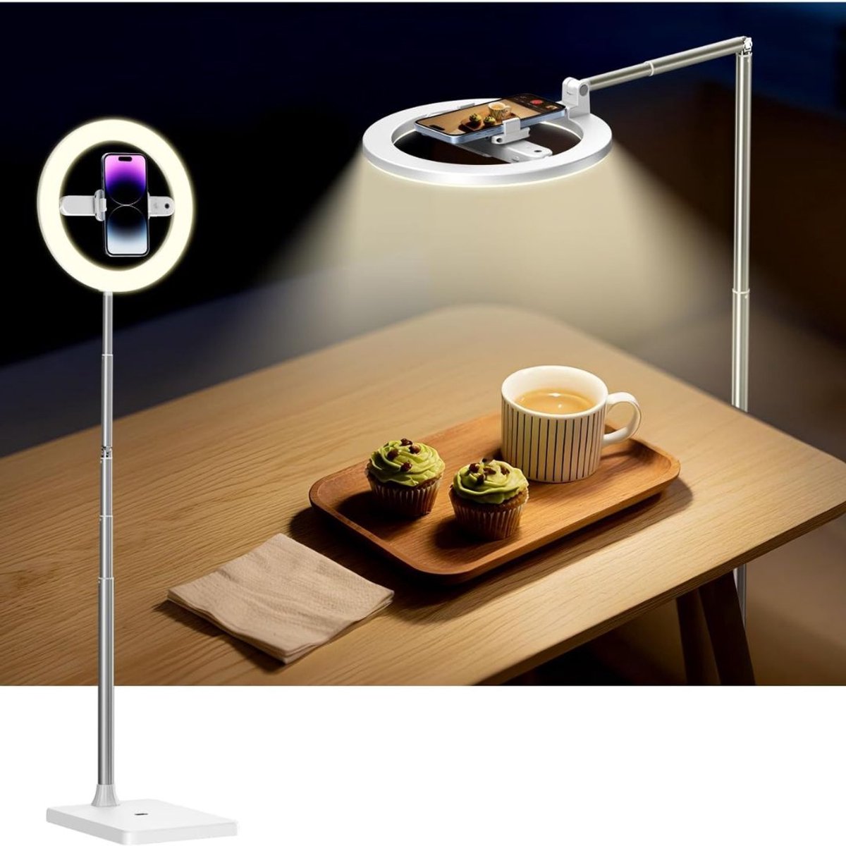 CLGP® Ringlamp met Statief - Ring Light - Verstelbaar - Led Verlichting