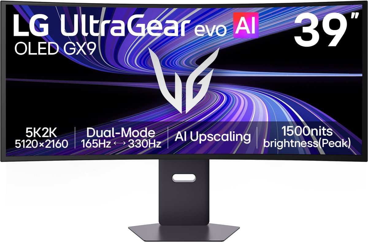LG UltraGear 39GX950B 5K2K OLED Gaming Monitor 39 inch - LG Electronics - €1.799,00